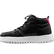 Jump 27428 Siyah Fuşya Neon Yeşil Kadın Spor Ayakkabı