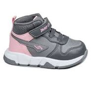 Jump 27824 Gri Somon Pembe Kız Çocuk Spor Ayakkabı