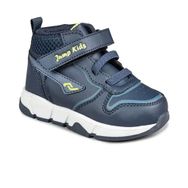 Jump 27824 Lacivert Mavi Neon Yeşil Unisex Çocuk Spor Ayakkabı