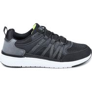 Jump 27972 Siyah Neon Yeşil Erkek Spor Ayakkabı