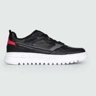 Jump 28019 Siyah Kırmızı Erkek Spor Ayakkabı