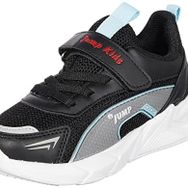 Jump 28123 Siyah Mavi Koyu Gri Unisex Çocuk Spor Ayakkabı