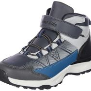 Jump 29194 Gri İndigo Mavi Siyah Unisex Çocuk Spor Ayakkabı