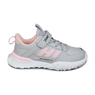 Jump 29602 Gri Pembe Kız Çocuk Spor Ayakkabı