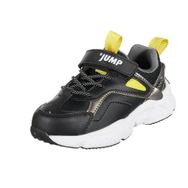 Jump 29605 Siyah Sarı Unisex Çocuk Spor Ayakkabı