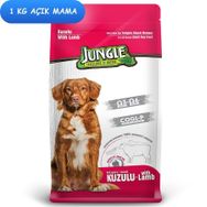 Jungle 1 kg Kuzu Etli Küçük Irk Yetişkin Açık Kuru Köpek Maması