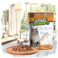 Jungle 100 gr Pouch Sterilised Tavuklu Yaş Kısırlaştırılmış Kedi Maması