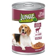 Jungle 400 gr Kuzu Etli ve Av Hayvanlı Konserve Köpek Maması