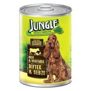 Jungle 415 gr Biftek ve Sebzeli Yetişkin Köpek Konservesi