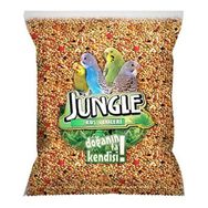 Jungle 500 gr Plastik Poşet Sarı Darı-Aspir-Beyaz Darı-Keten Tohumu-Yulaf Muhabbet Kuşu Yemi