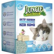 Jungle Aktif Karbonlu Gri Marsilya Sabunlu 6 lt Kedi Kumu
