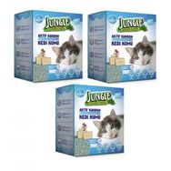 Jungle Aktif Karbonlu Marsilya Sabunlu Ekstra Topaklanan 3x6 lt Kedi Kumu