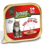 Jungle Biftekli 100 gr Konserve Kedi Maması