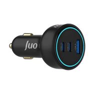 Juo PD 3.0 138W 3 Portlu Type-C + USB-A QC 4.0 Hızlı Araç İçi Şarj Cihazı