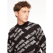 Just Cavalli 75OAFM05 Siyah Erkek Kazak