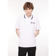 Just Cavalli 75OAGT05 Beyaz Erkek T-shirt