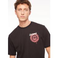 Just Cavalli 75OAHG03 Siyah Erkek T-shirt