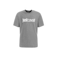 Just Cavalli 75OAHT00 Gri Melanj Erkek T-shirt
