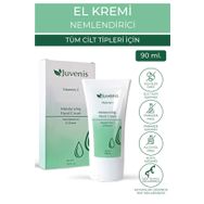 Juvenis 90 ml Hızlı Emilen Nemlendirici Yumuşatan E Vitaminli Günlük Kullanım El Bakım Kremi