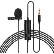 Jwin MIC-400 Metal Mandallı Yaka Bilgisayar Mikrofonu