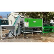 Kadıoğlu MAGNUM 3 Çift Tamburlu Fırçalı Yatay Ceviz Soyma Makinesi Seti