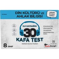 Kafa Dengi Yayınları 8. Sınıf LGS Din Kültürü ve Ahlak Bilgisi İlk Kaynağın 30 Kafa Testi