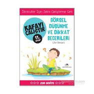 Kafayı Çalıştır 11. Kitap - Görsel Düşünme ve Dikkat Becerileri Zor Seviye - Ahmet Bilal Yaprakdal