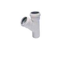 Kalde 45 Derece 110x50 cm 3.2 Pvc-u Tek Çatal