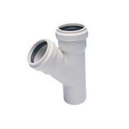 Kalde 45 Derece 75x75 cm 3.2 Pvc-u Tek Çatal