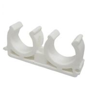 Kalde Pp Çiftli 20x22 mm Beyaz Kelepçe