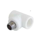 Kalde Pp Erkek Te Dişli 20x1/2x20 Beyaz Boru