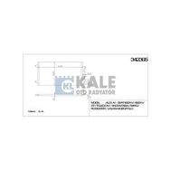 Kale 342395 VW Polo Audi A1-A1 Sportback Seat Ibiza V-Toledo IV AL-AL Klima Kondenseri