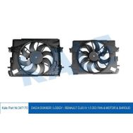 Kale 347170 Renault Clio Fan Motoru