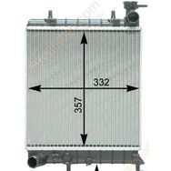Kale 372500 Motor Radyatörü