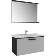 Kale Gris 100 cm Banyo Dolabı Takımı
