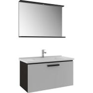 Kale Gris 100 cm Banyo Dolabı Takımı