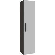 Kale Gris 40 cm Siyah Gri Banyo Boy Dolabı