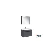 Kale Idea 2.0 65 cm Parlak Antrasit Tek Çekmeceli Banyo Dolabı Takımı