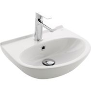 Kale Indigo 45x35 cm Armatür Delikli Beyaz Lavabo