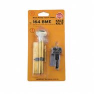 Kale Kilit Bilyalı Mandallı 90mm Sarı Silindir Kilit
