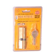 Kale Kilit Tuzaklı Çelik Pimli Silindir 90 mm Sarı Kapı Kilidi