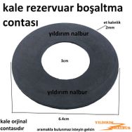 Kale Rezervuar 6.4 İç Takım Klozet Siyah Contası
