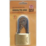 Kale Sarı 50 mm Uzun Asma Kilit