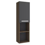 Kale Trevi 40 cm Antrasit-Ceviz Sol Boy Dolabı