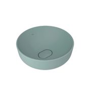 Kale Zero 2.0 40x40 cm Mat Ada Çayı Yeşili Yuvarlak Çanak Lavabo