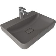 Kale Zero 2.0 60x45 cm Armatur Bantlı Dikdörtgen Tezgah Üzeri Mat Vizon Lavabo