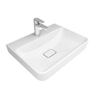 Kale Zero 2.0 60x45 cm Armatür Bantlı Oval Tezgah Üzeri Lavabo