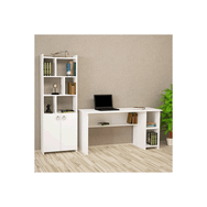 Kalender Dekor AVLM01 Avel Mayra Beyaz 145 cm Bilgisayar ve Çalışma Masası Takımı