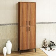 Kalender Dekor Rose-4 RS05 Ceviz Çok Amaçlı Banyo Dolabı