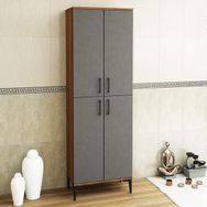 Kalender Dekor Rose-4 RS07 Gri Çok Amaçlı Banyo Dolabı